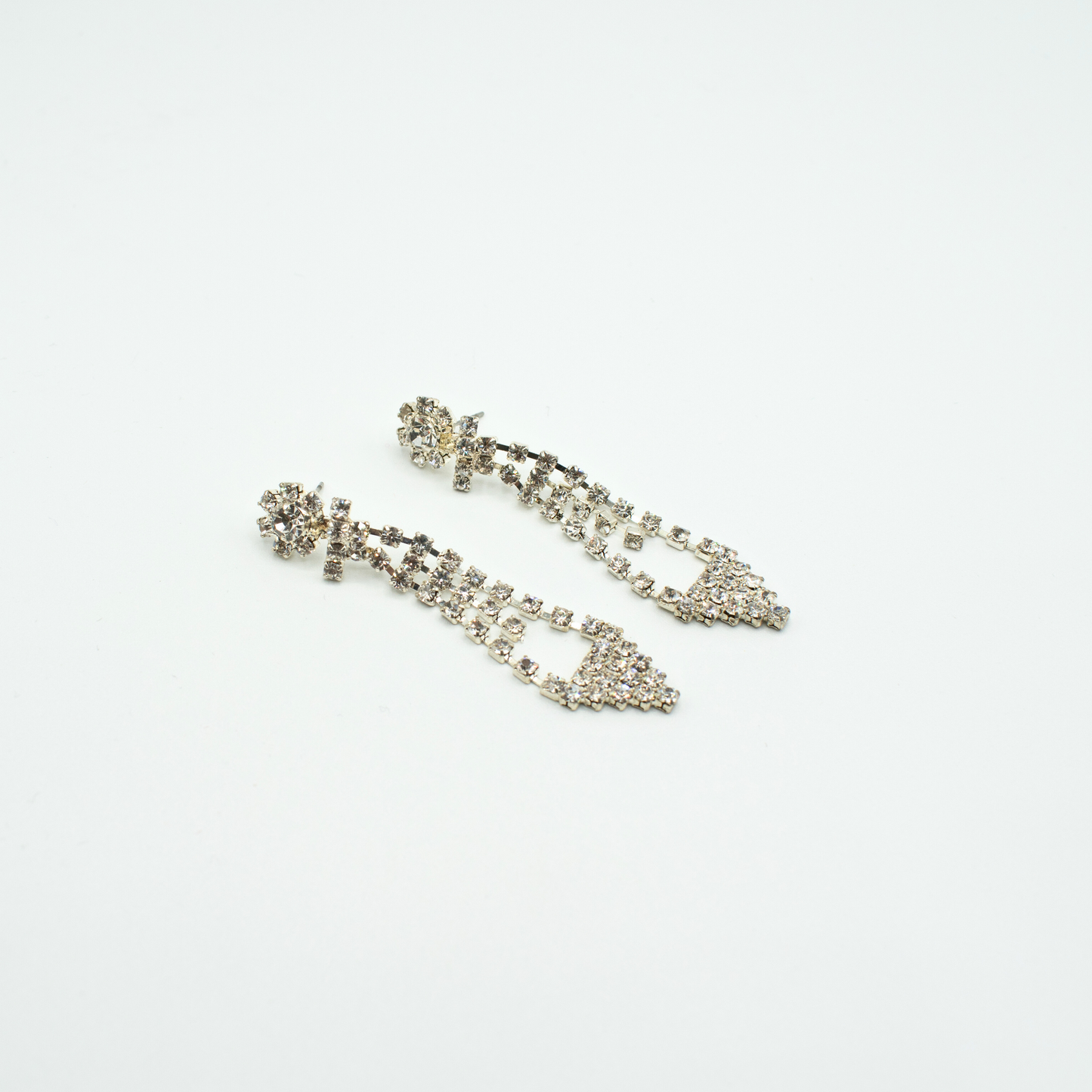 Always Shining Rhinestone Earrings